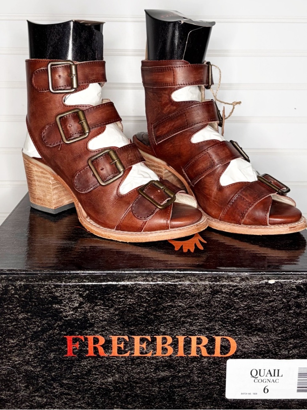 🔥🤎Freebird by Steven Quail Cognac - Size 6